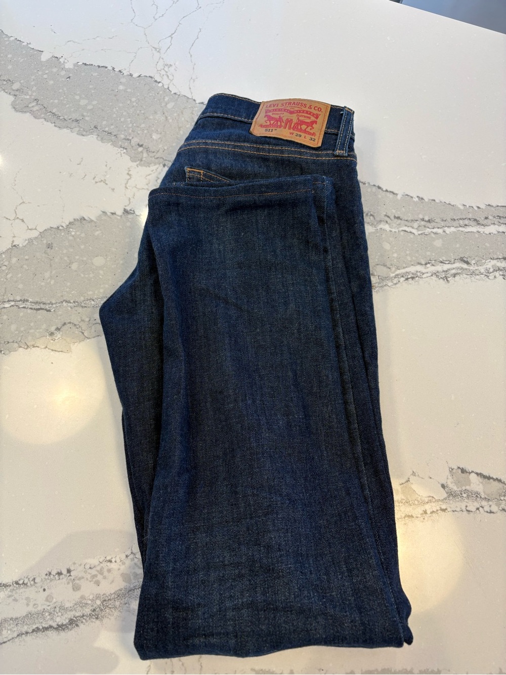 NEW - Levi's 511 29x32 Men's Slim Straight Jeans in Dark Indigo
